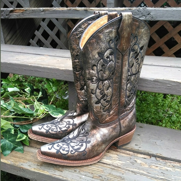 Corral Other - Corral Teens Pearl Cowgirl Boots